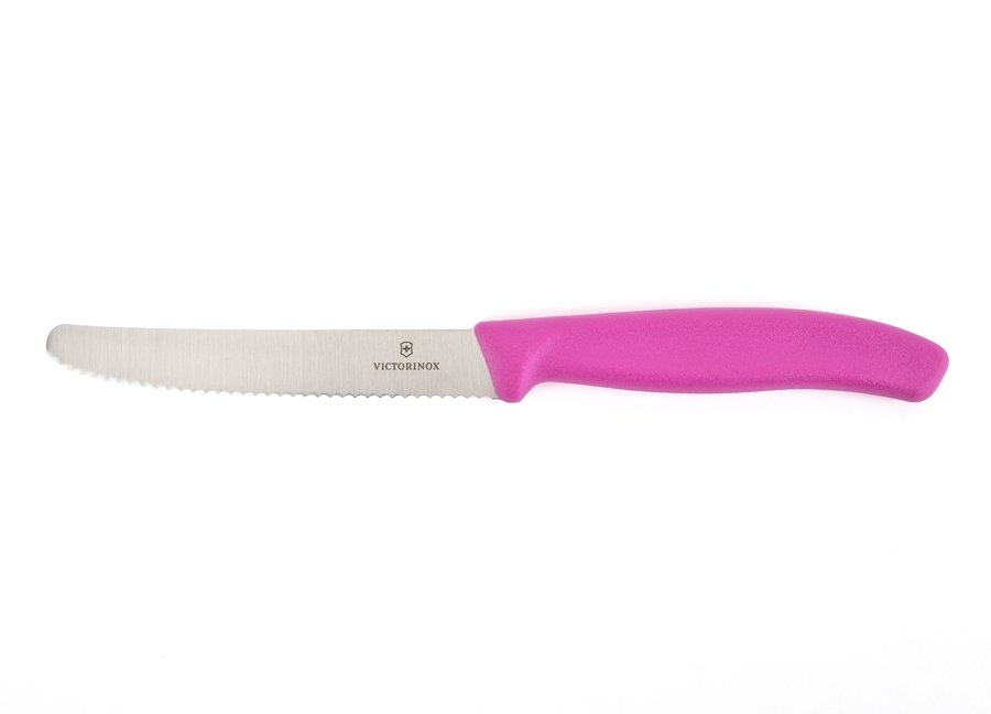 Victorinox Witek Home Nóż do pomidorów różowy 11cm 267169