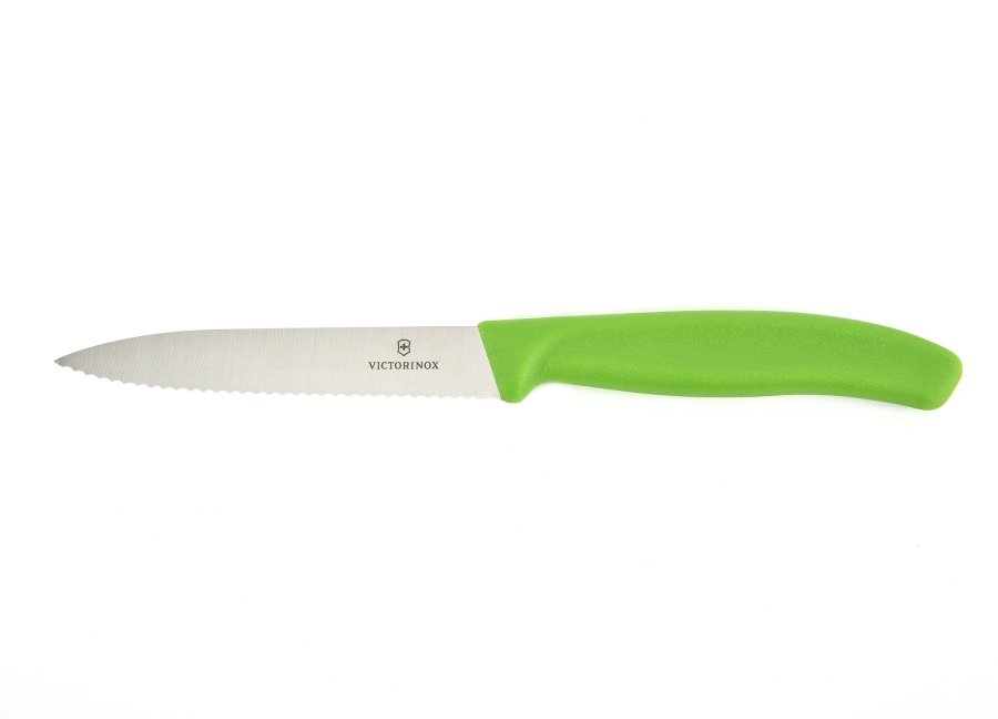 Victorinox Witek Home Nóż do pomidorów zielony 11cm 266927