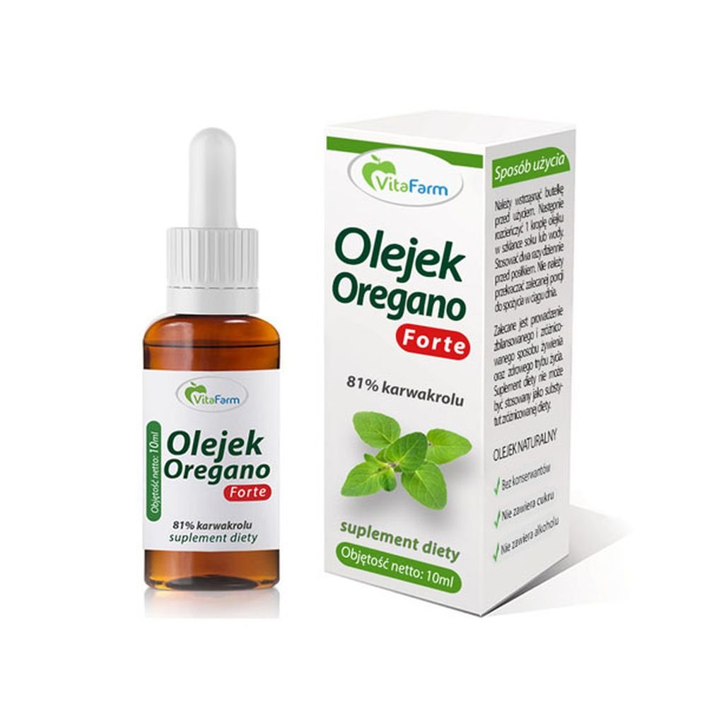 Vitafarm Olej Oregano Forte 100% 10ml Vitafarm 4306-32823