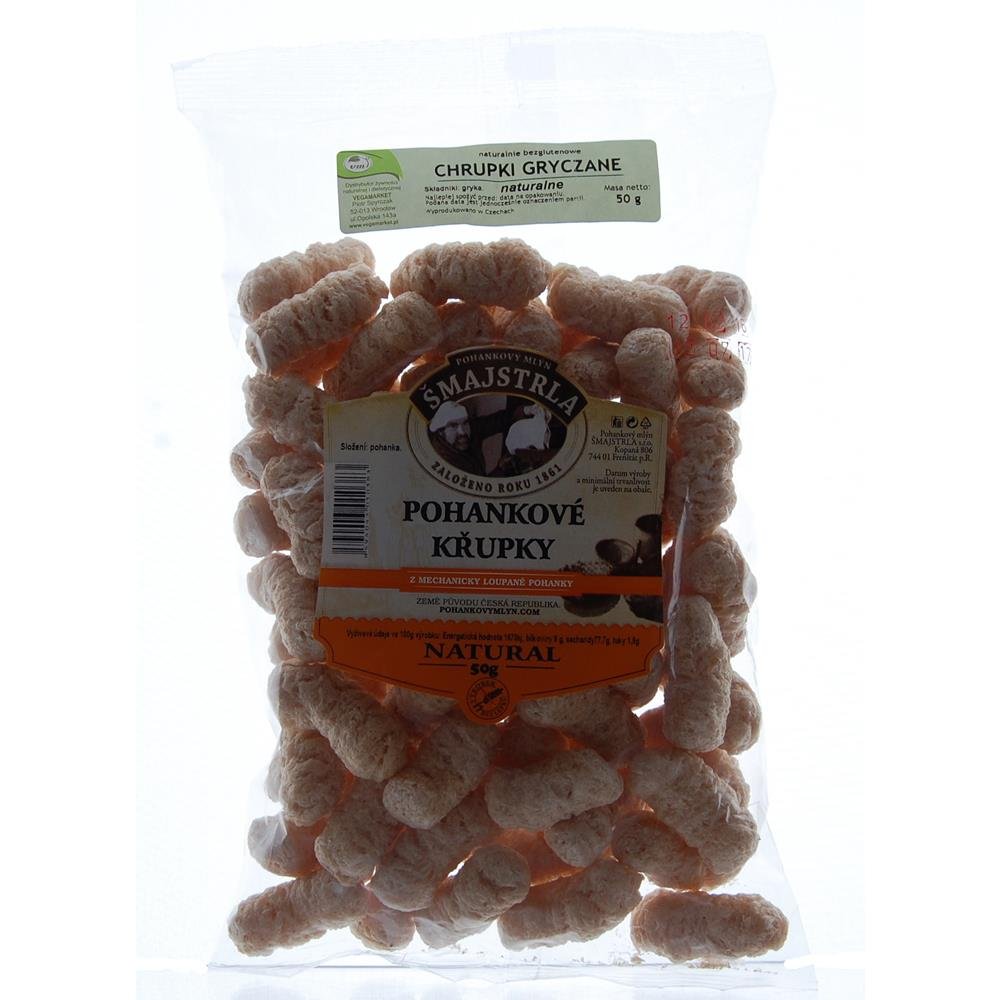 Smajstrla Chrupki gryczane naturalne 50g