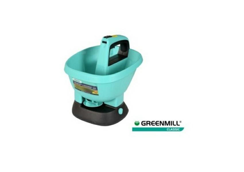 Greenmill Siewnik ogrodowy rotacyjny elektryczny 2,7L GR0032 GR0032