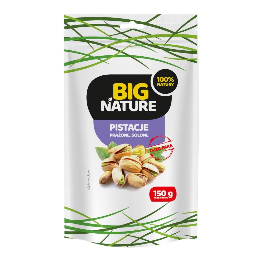 Big Nature Pistacje prażone solone 150 g