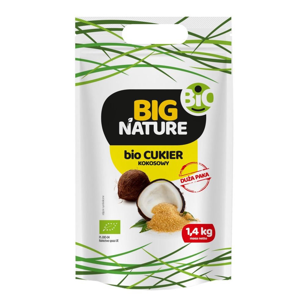 BIG NATURE Cukier kokosowy BIO 1,4kg - BIG NATURE 5903293144305