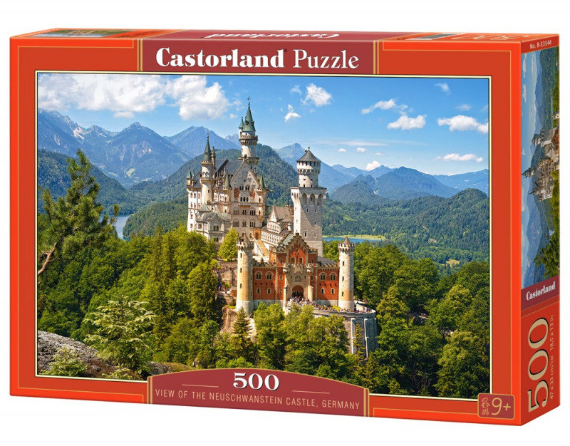 Castorland Puzzle 500 Zamek Neuschwanstein