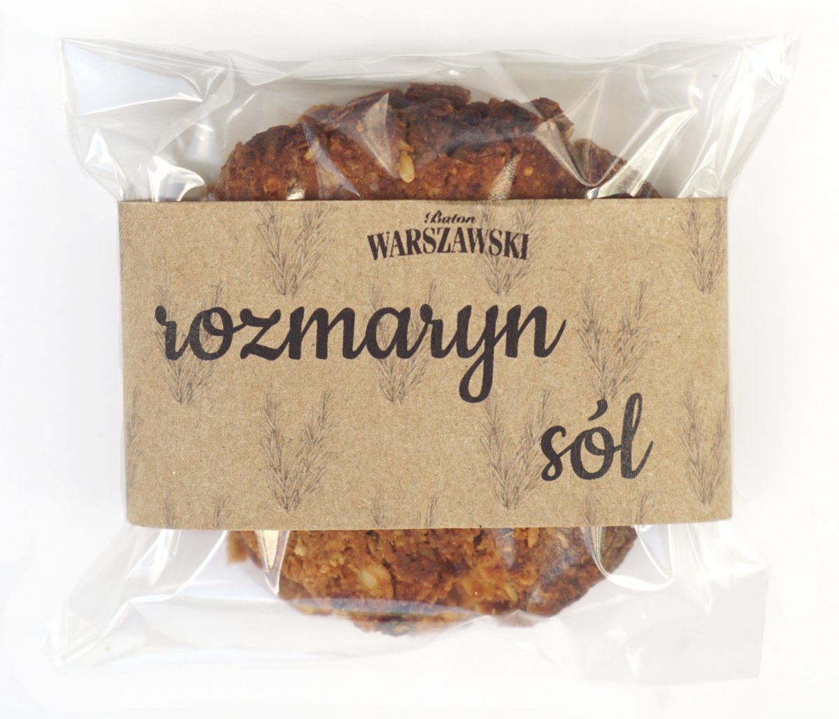 BATON WARSZAWSKI CIASTKO WARSZAWSKIE Rozmaryn i sól 60g 5906395341269