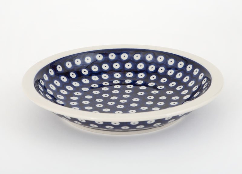 Bolesławiec Talerz głęboki 23cm Kropki 42 103118