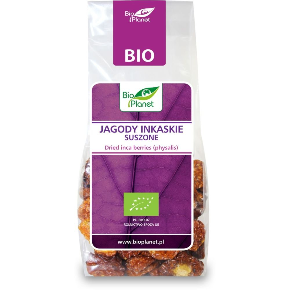 Bio Planet jagody inkaskie suszone ekologiczne 100g 5907814660091