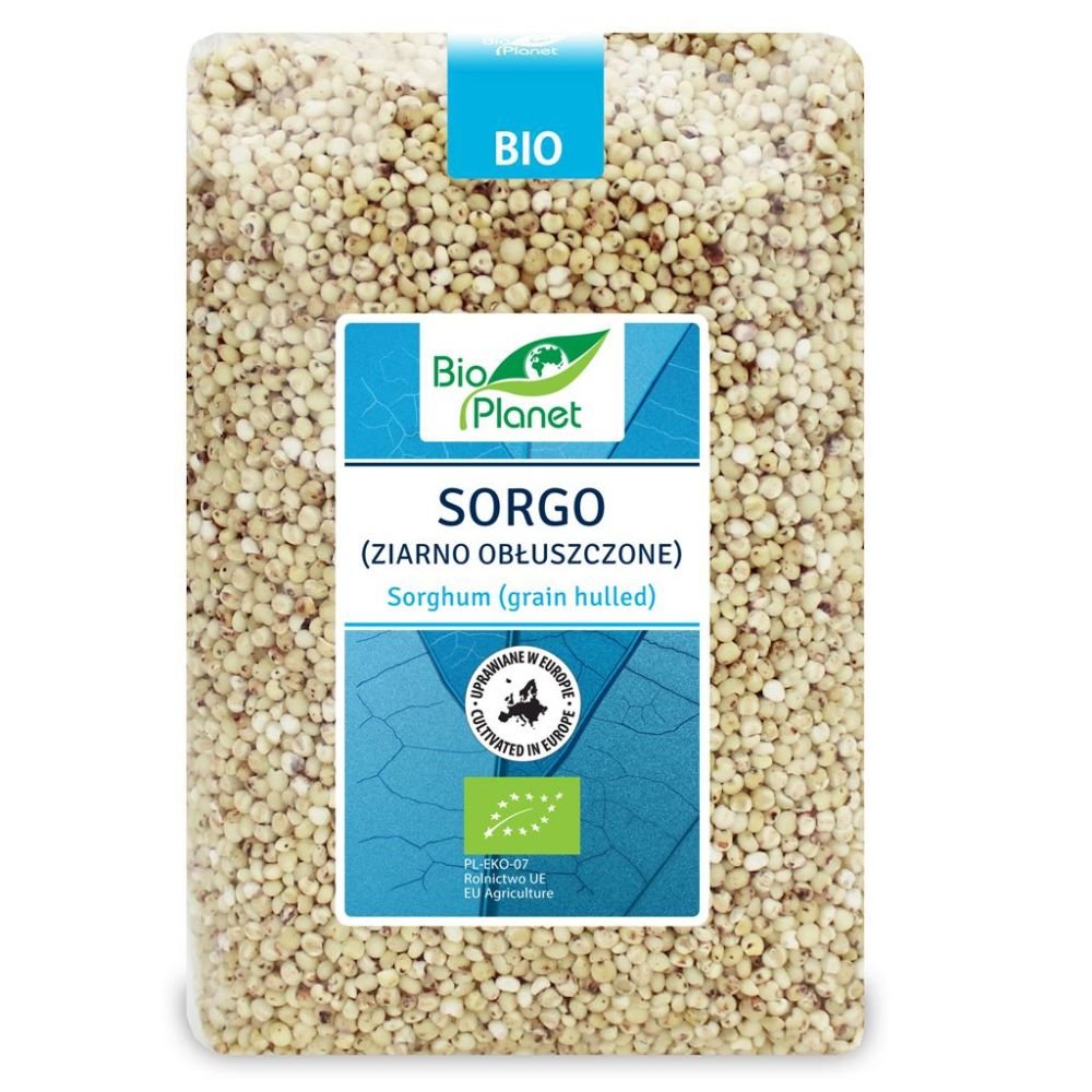 Sorgo (Ziarno Obłuszczone) Bio 1 kg - Bio Planet