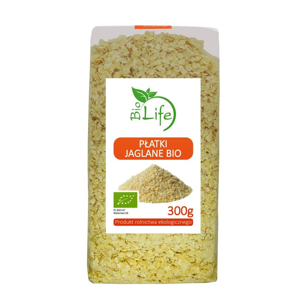 BioLife BIOLIFE PŁATKI JAGLANE BIO 300G BL709