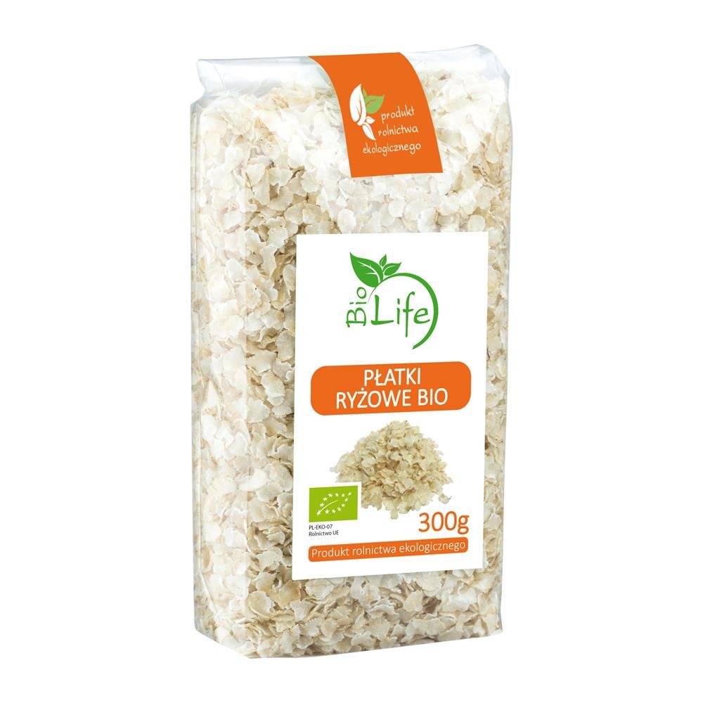 BioLife Płatki ryżowe Bio 300 g