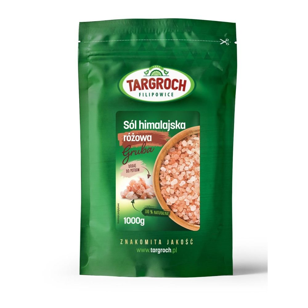 Targroch TAR-GROCH Sól himalajska różowa gruba 1 kg