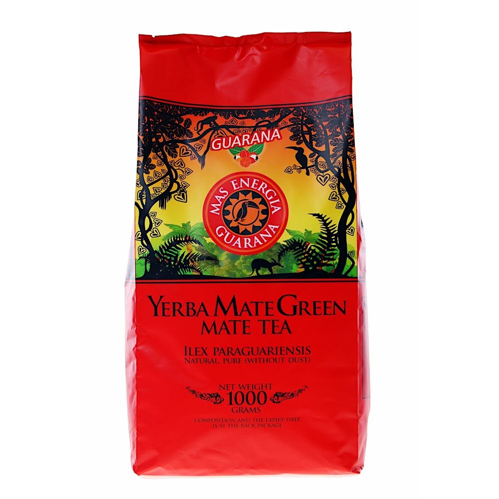 Mate Green Yerba Mate Mas Energia Guarana 1 kg
