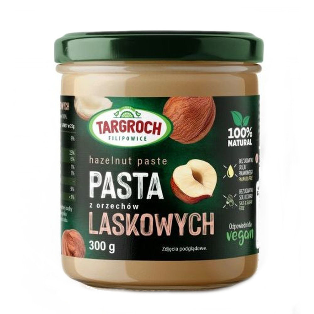 Targroch Pasta z Orzechów Laskowych 300g - Targroch