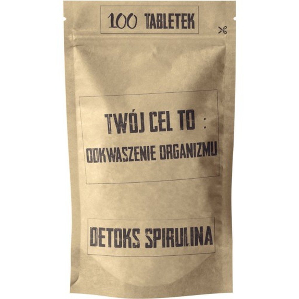 TwojCelTo Detoks Spirulina Odkwaszenie Organizmu 100 tabletek