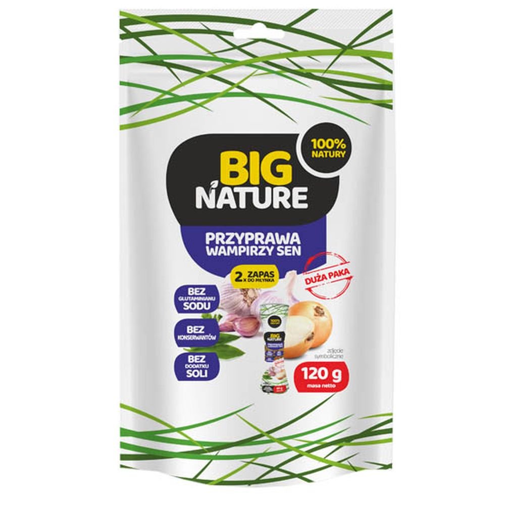 Big Nature Przyprawa Wampirzy sen (czosnek 42%) 120 g
