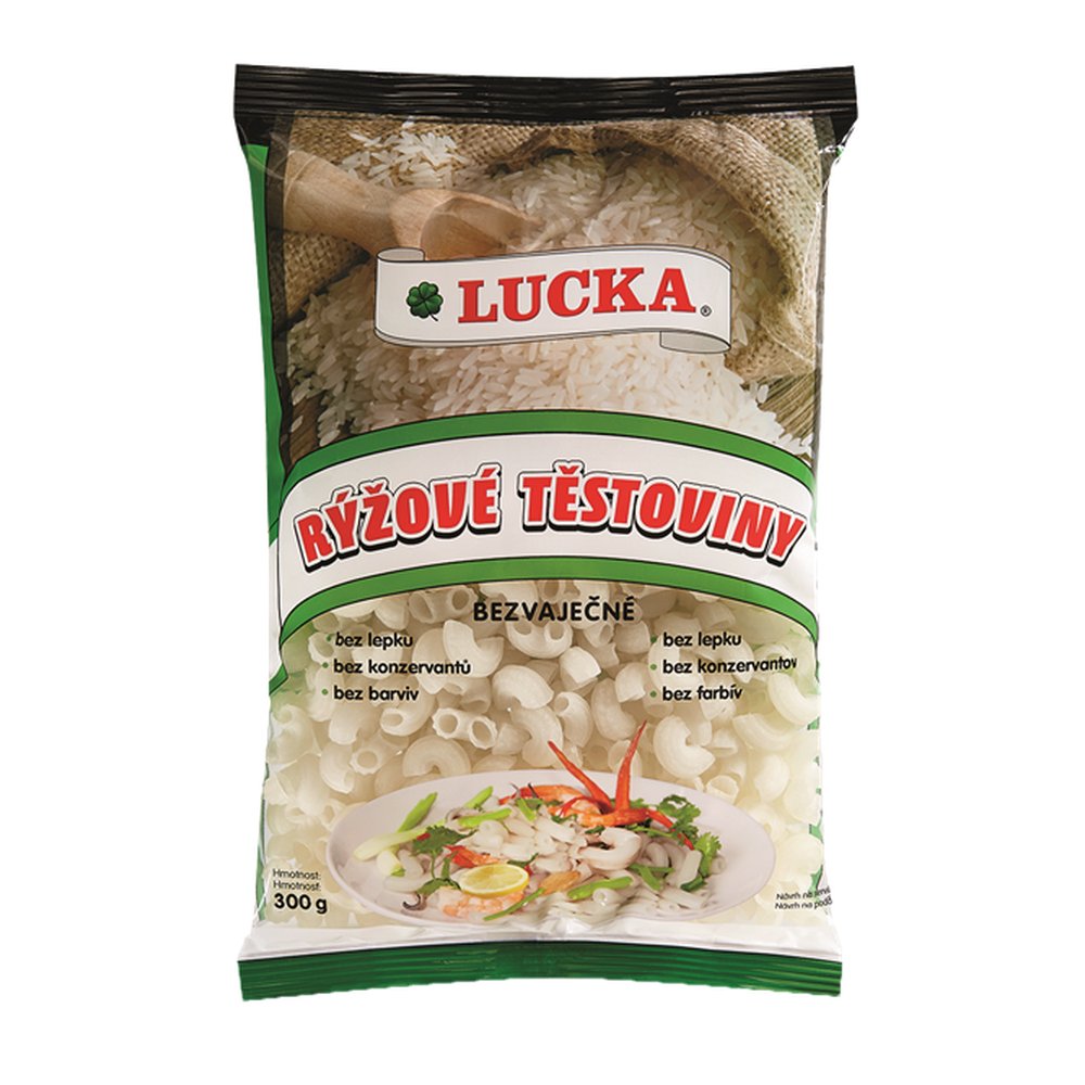 Makaron ryżowy KOLANKA 300g LUCKA
