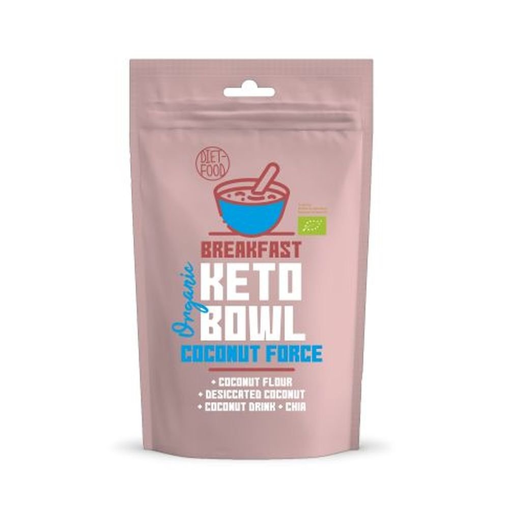DIET-FOOD Śniadaniowy Keto Bowl - Coconut Force BIO 200g - Diet Food