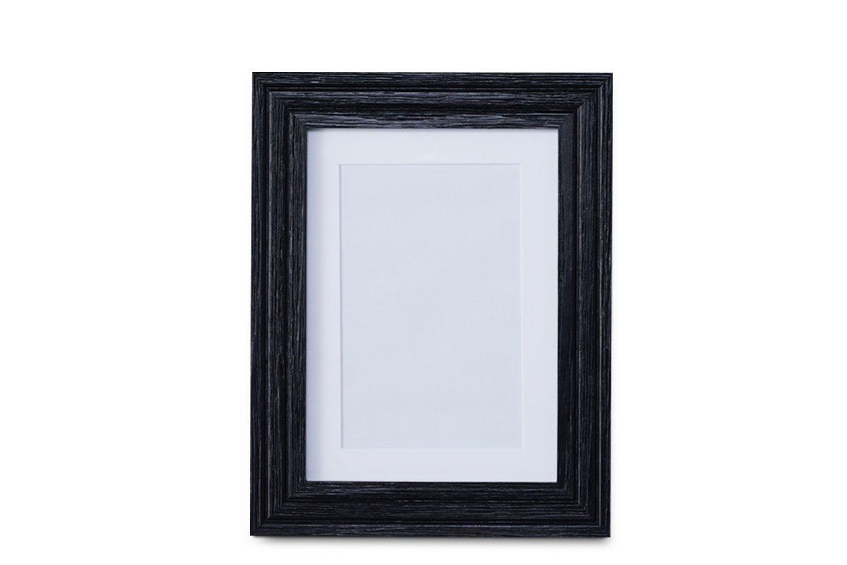 Ramka OHION czarny / 13x18 / drewno