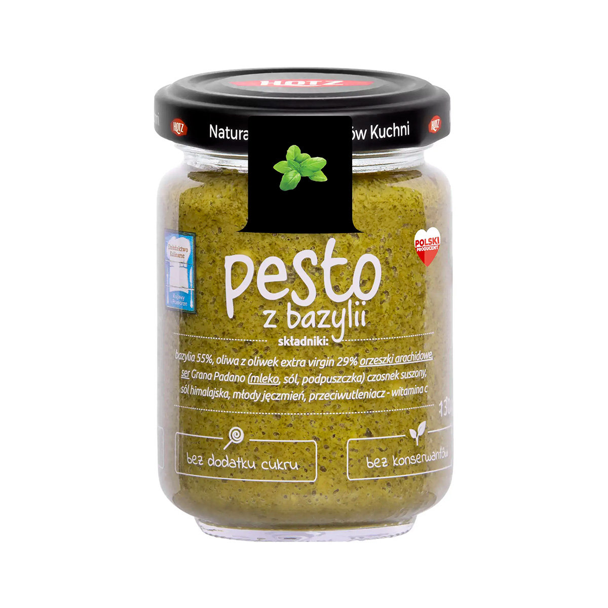 Hotz Pesto bazyliowe HOTZ, 130g