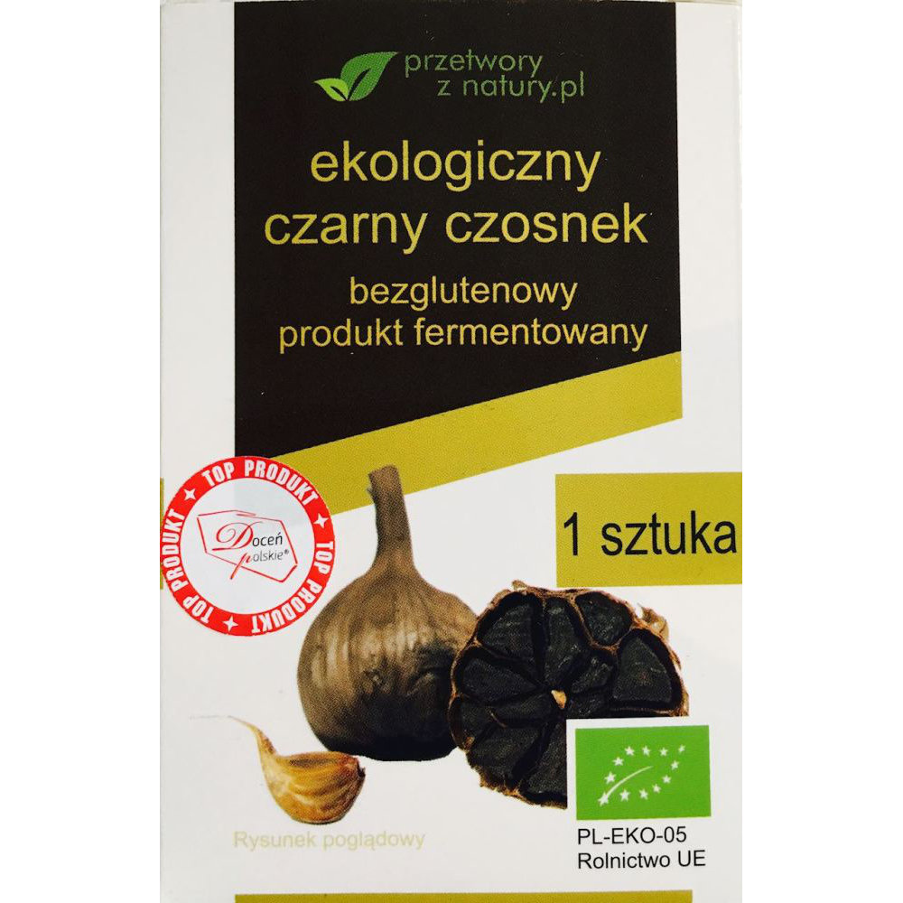Przetwory z Natury Czarny czosnek BIO (1 sztuka) Przetwory z Natury 000-F49A-4487E