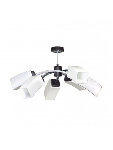 Luminex Plafon Corona 6 x 60 W E14 00526.