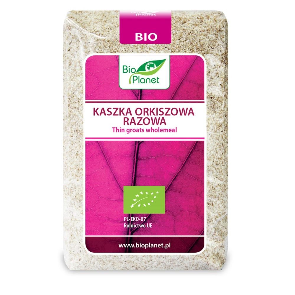 Bio Planet SERIA NIEBIESKA KASZKA ORKISZOWA RAZOWA BIO 400 g -