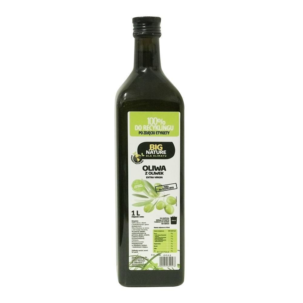 MIX BRANDS OLIWA Z OLIWEK EXTRA VIRGIN BIG NATURE 1 L ZIMNOTŁOCZONA 05D3-124E4