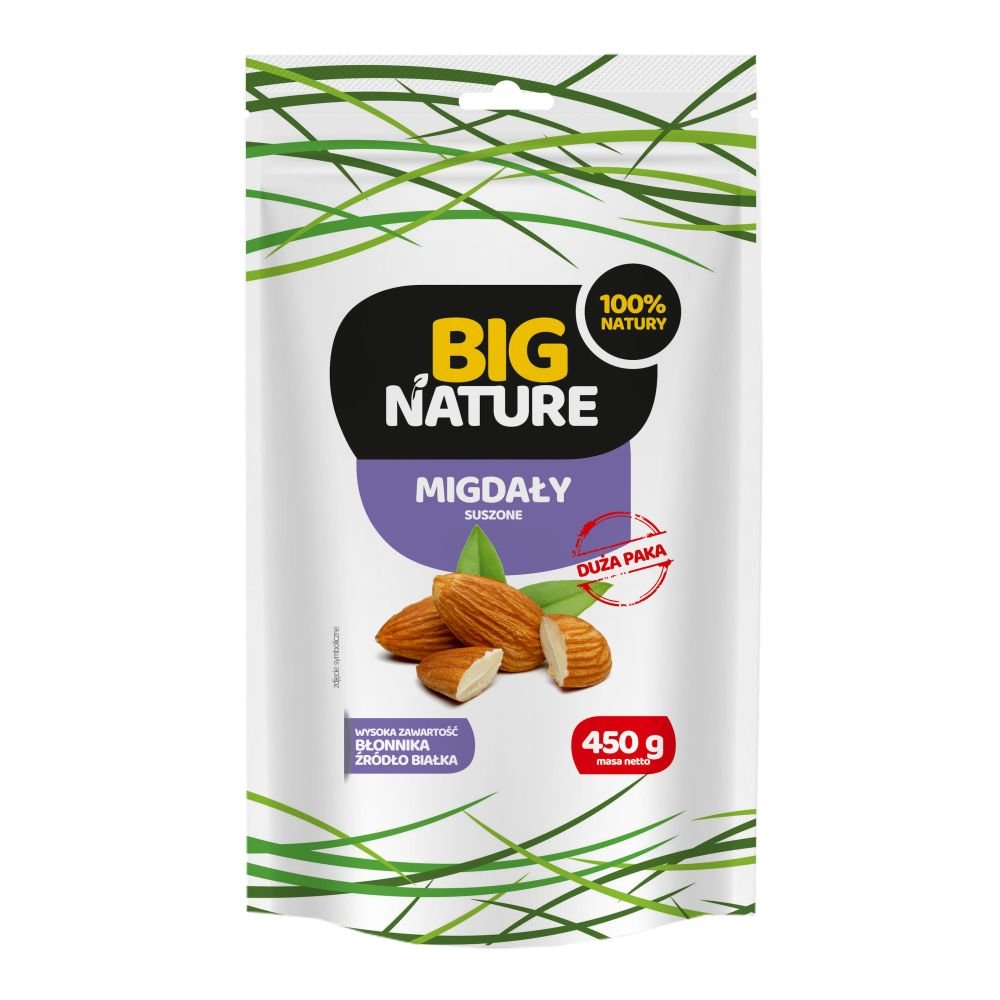 MIX BRANDS Migdały suszone 450 g Big Nature 0E7F-768B2_20210305113113