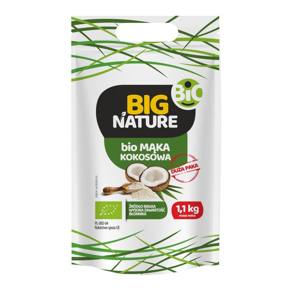 Big Nature Mąka kokosowa 1.1 kg Bio