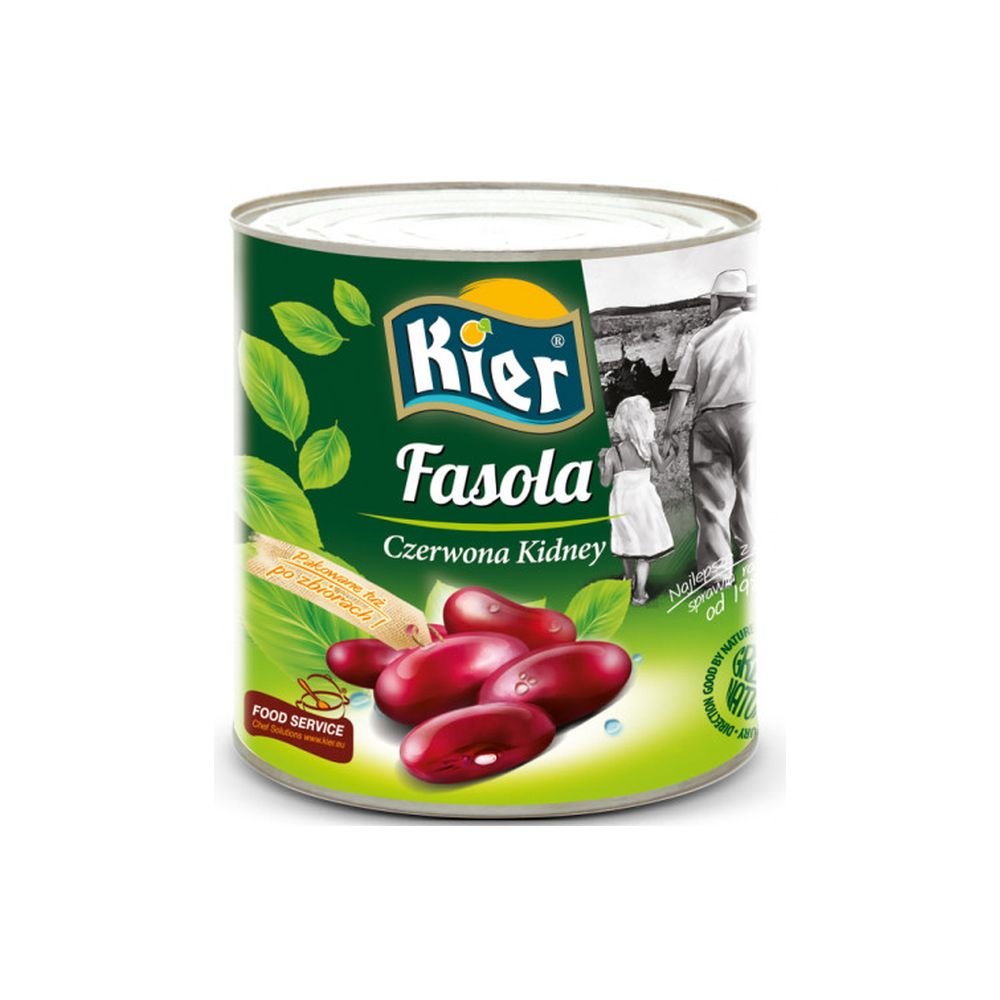 Fasola Czerwona Kidney 400 g (240 g) Kier