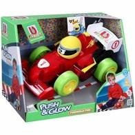 Bburago Pulio junior 89021 Autko ze światłami i dźwiękami bolid F1 czerwony