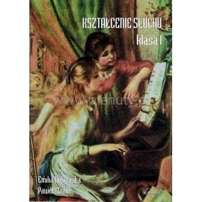 Książka Kształcenie słuchu klasa 1 E.Kotowska P.Mazur/CONTRA