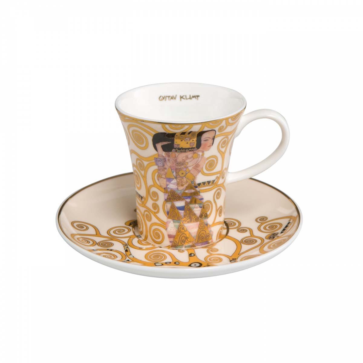 Goebel Filiżanka do espresso Oczekiwanie Gustav Klimt Goebel 67-011-62-1