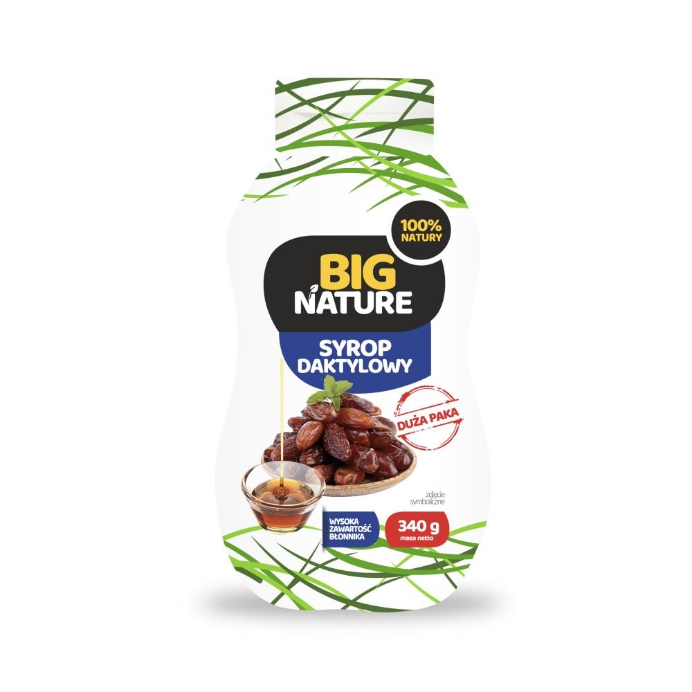 Big Nature Syrop daktylowy 340 g