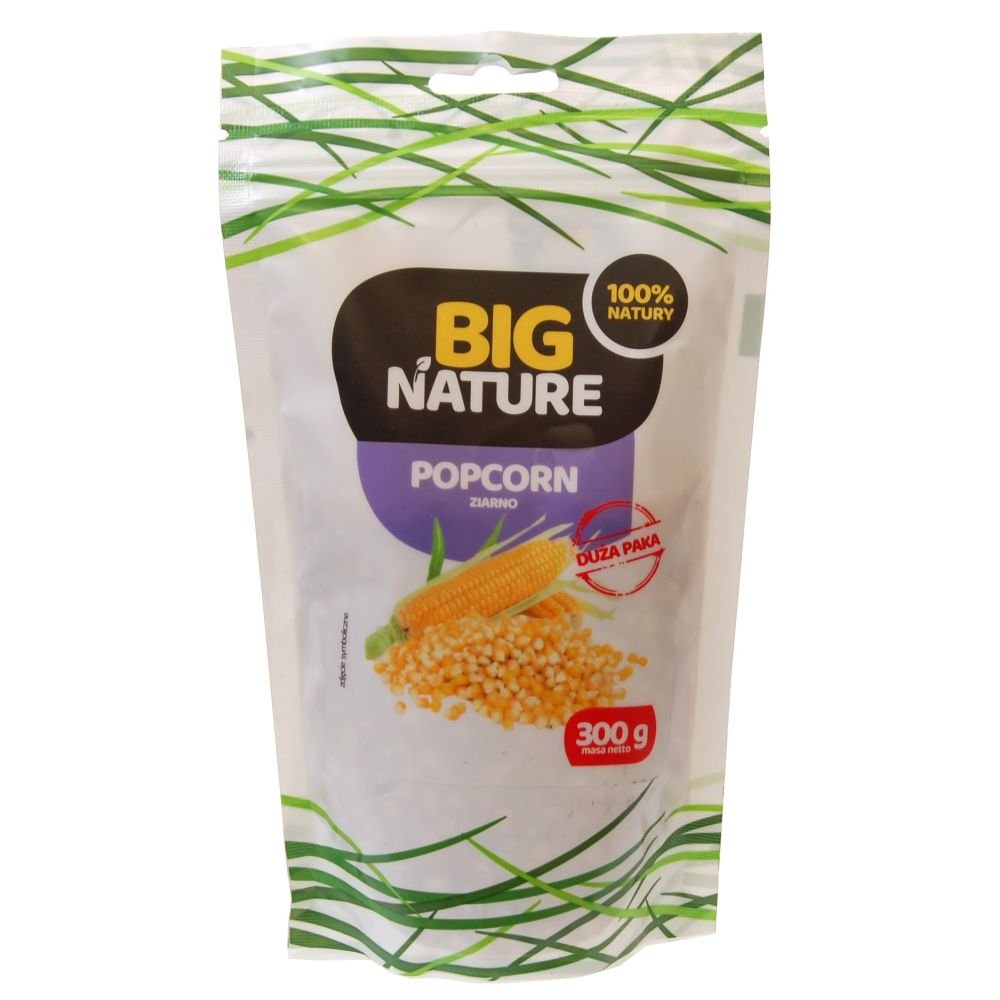 Big Nature Popcorn ziarno 300 g