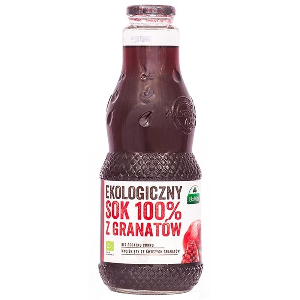 EkoWital Sok z granatów NFC 100% 1 l Bio