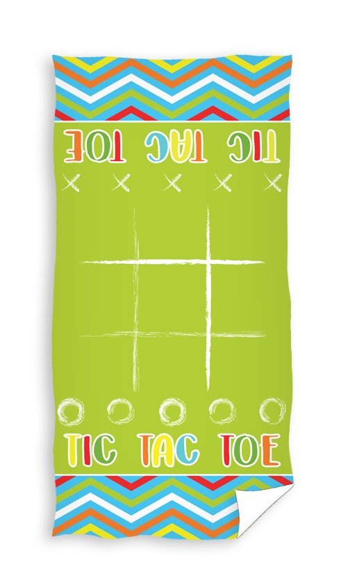 Carbotex 414053 Ręcznik plażowy z grą 414053