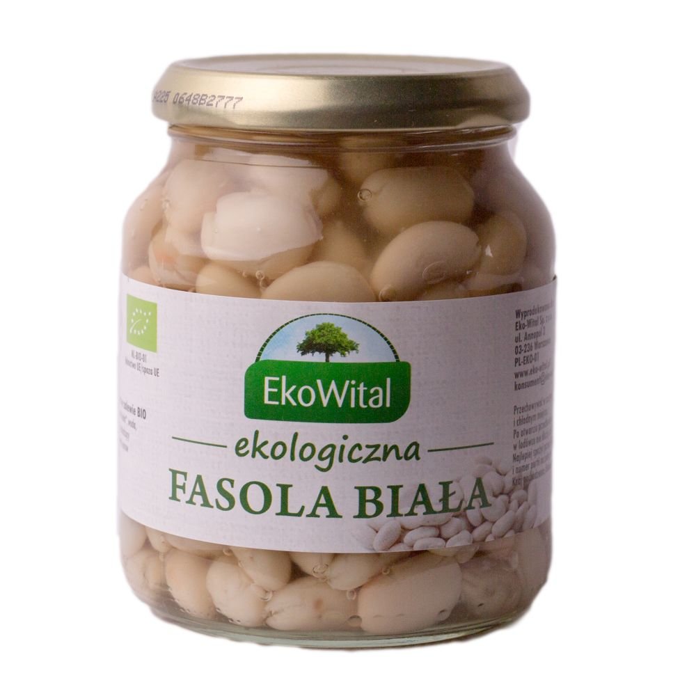 Fasola biała w zalewie BIO 360 g/ 240 g