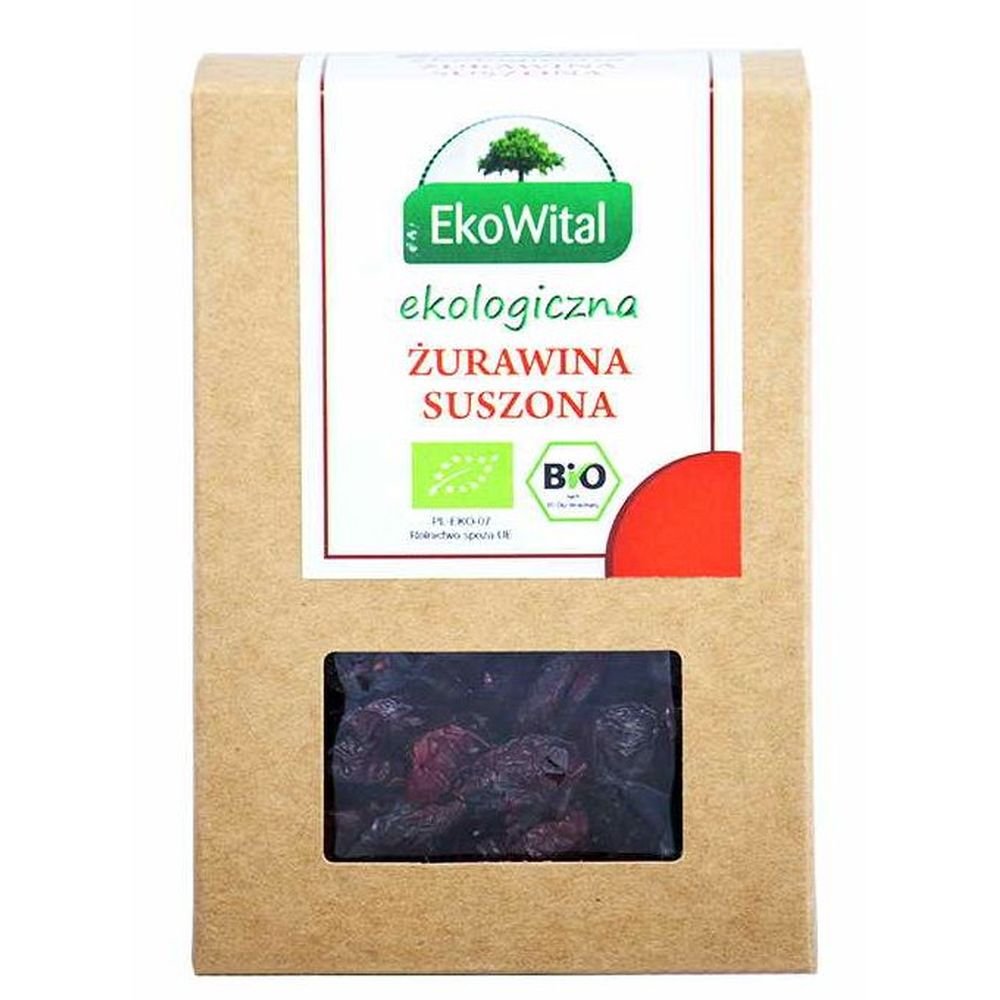 EkoWital ŻURAWINA SUSZONA BIO 125 g - 5908249970823