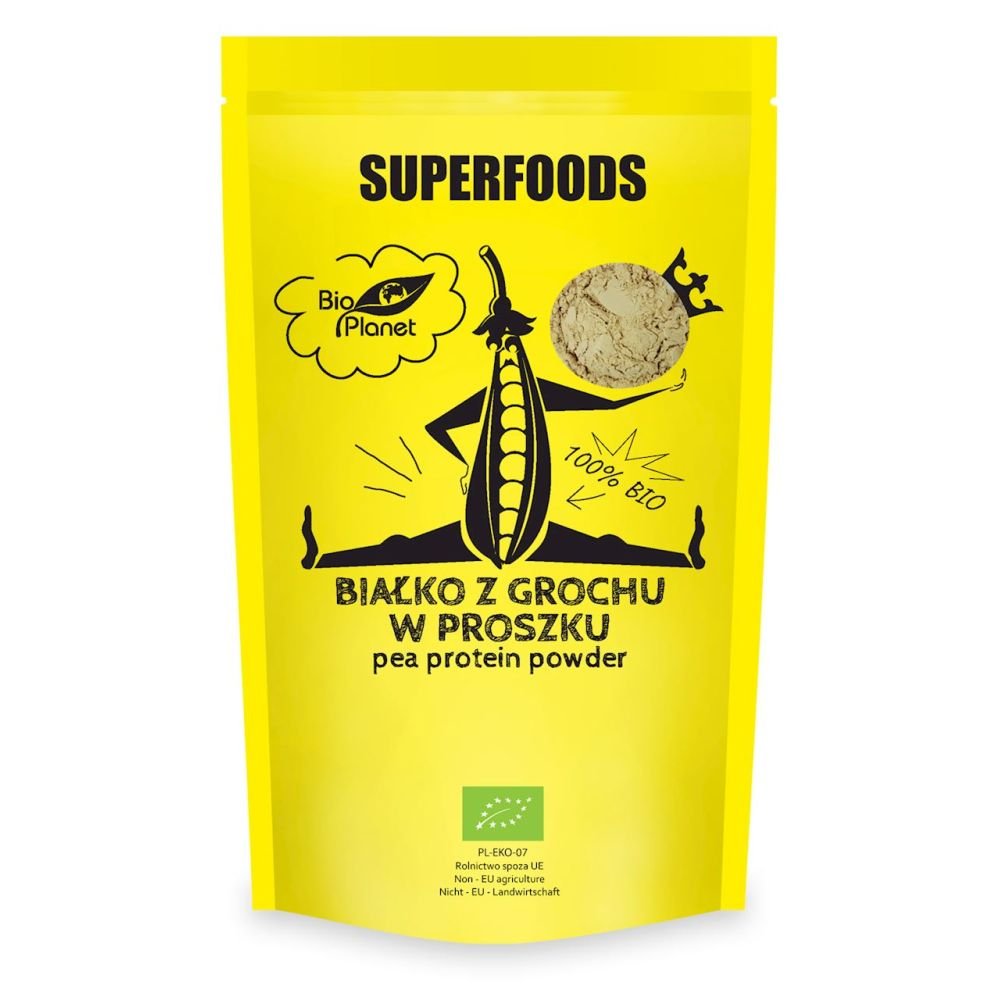 Bio Planet Białko z Grochu w Proszku BIO 500g - Bio Planet