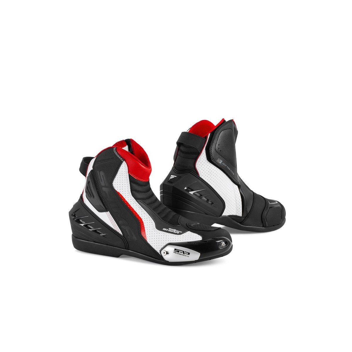 SHIMA SX-6 Vented, sportowe skórzane buty motocyklowe, męskie, 44 EU