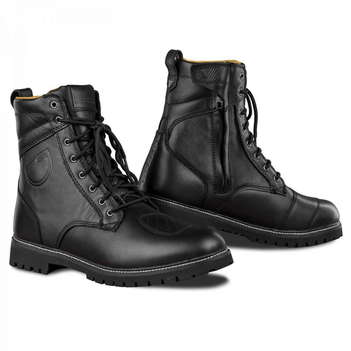 SHIMA Shima Thomson męskie buty motocyklowe, krótkie, skórzane, 46 EU, czarny