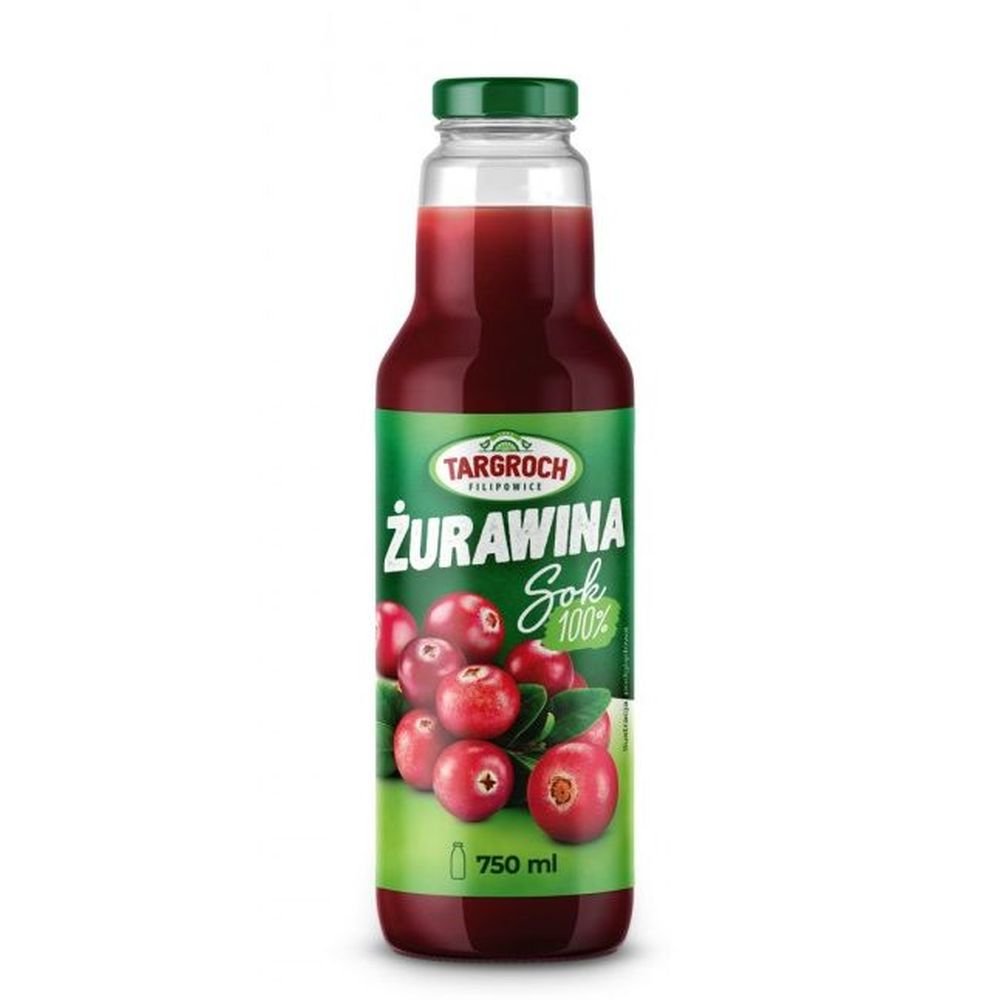 Targroch Sok z Żurawiny 100% 750 ml