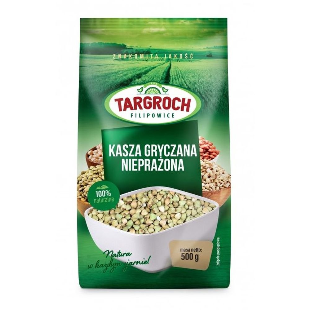 Kasza Gryczana Nieprażona 500g - Targroch