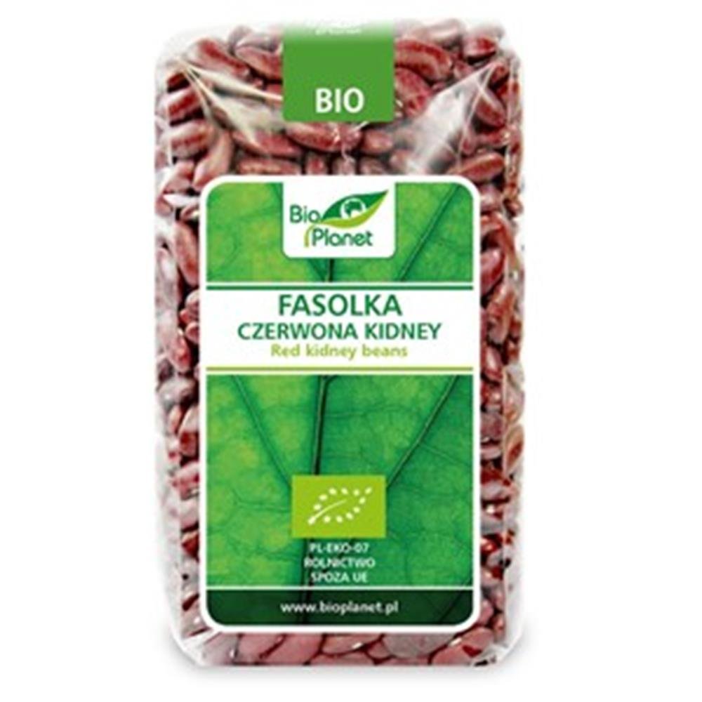 Bio Planet SERIA ZIELONA FASOLKA CZERWONA KIDNEY BIO 500 g -