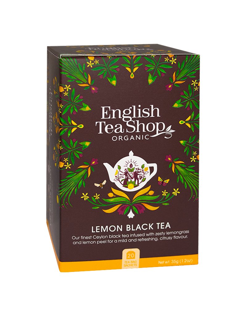 English Tea Shop,  herbata czarna Lemon Black Tea, 20 saszetek
