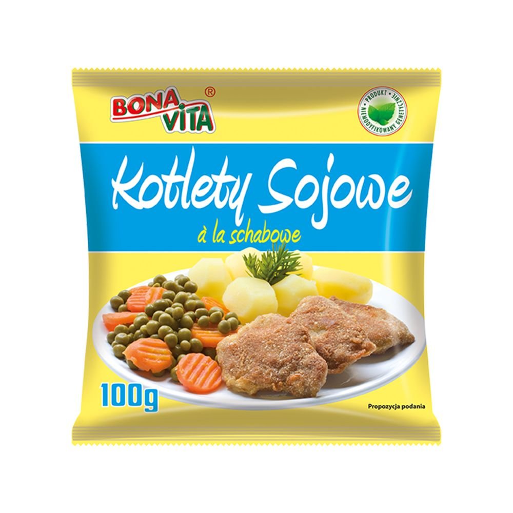Vita BONAVITA Kotlety sojowe a'la schabowe 100g - Bona