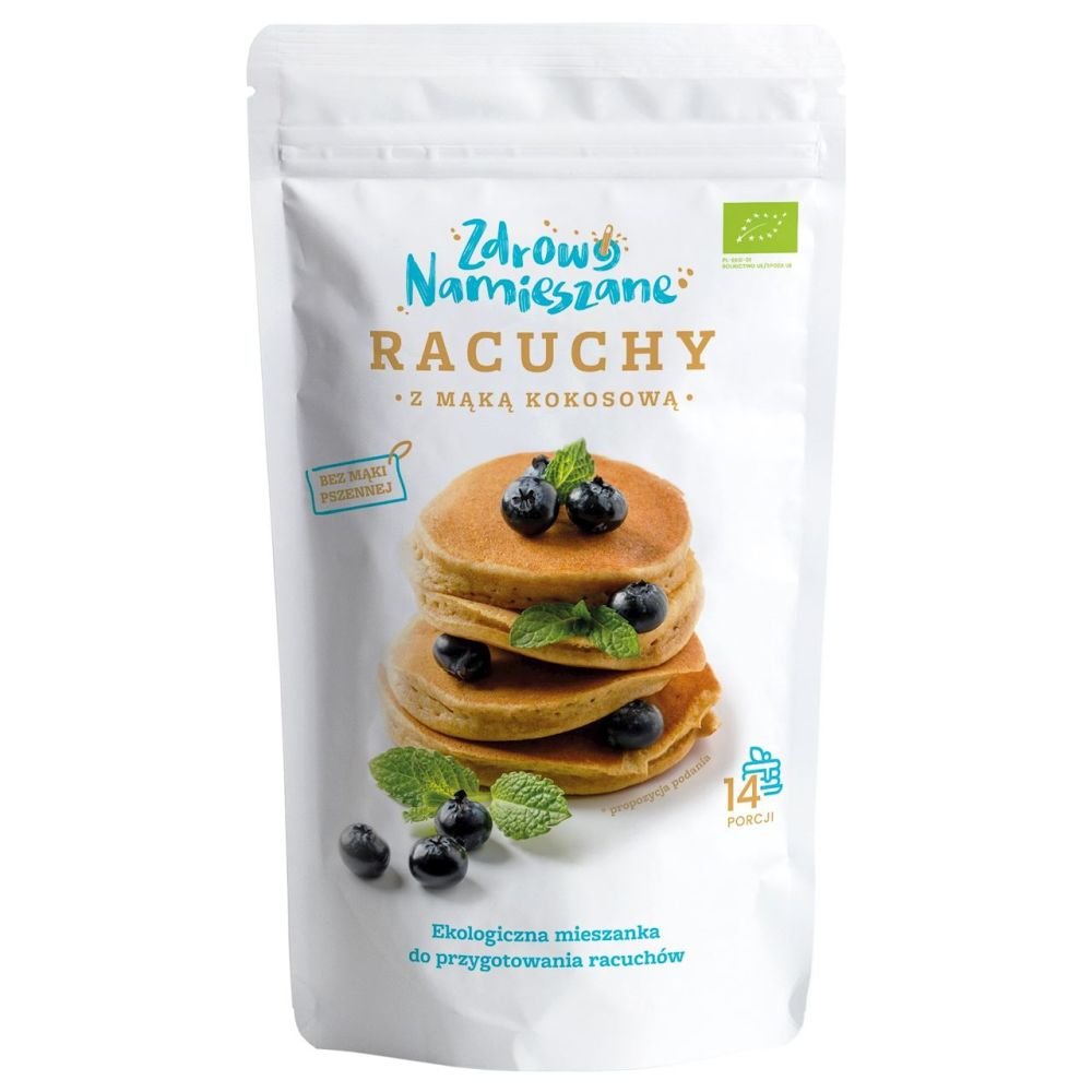 RACUCHY Z MĄKĄ KOKOSOWĄ BIO 210 g - ZDROWO NAMIESZANE