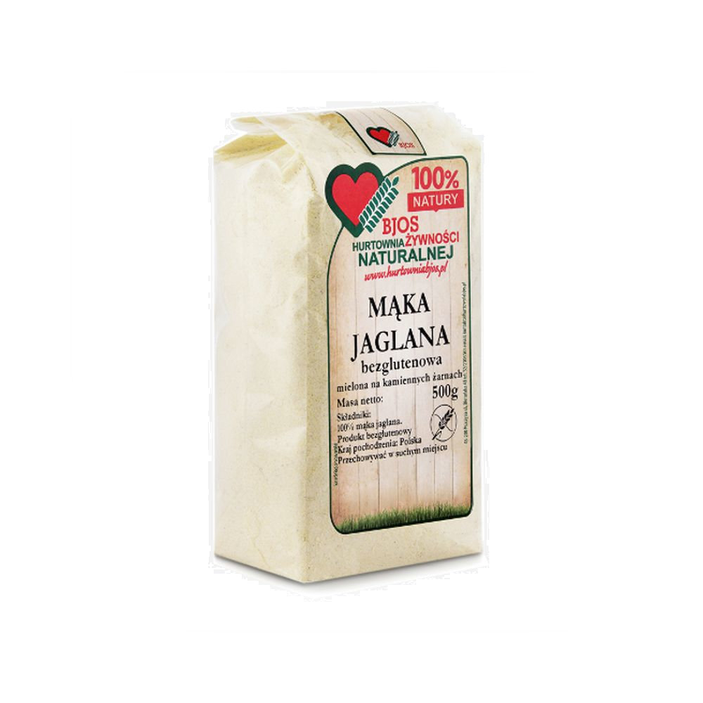 Mąka Jaglana Bezglutenowa 500 g Bjos