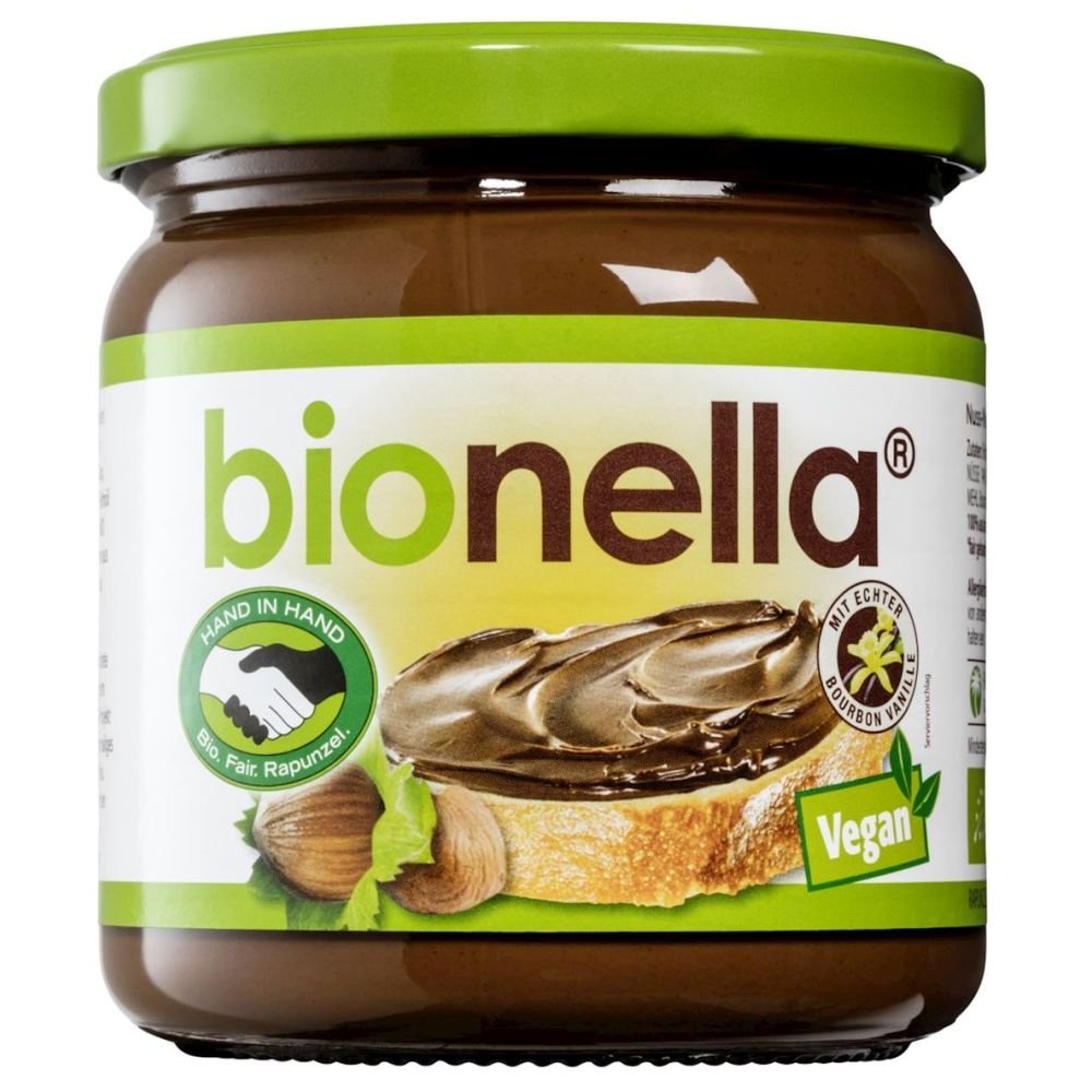 Vegan BIONELLA (kremy orzechowe) BIONELLA KREM ORZECHOWO-CZEKOLADOWY BIO 400 g - BIONELLA BP-4006040007999